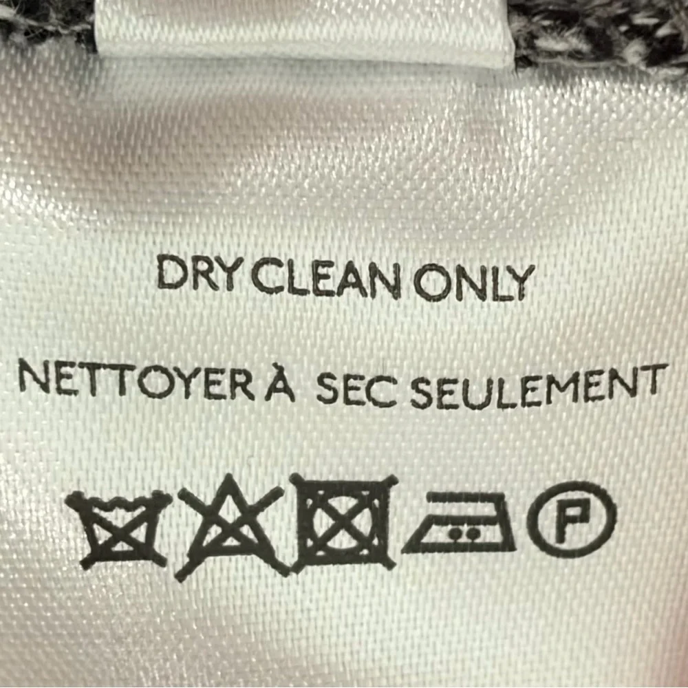 NWT Anthropologie Maeve Bettie Tapered Trousers Houndstooth Stripe Pants - Picture 6 of 8